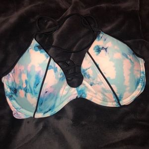 PINK bathing suit top